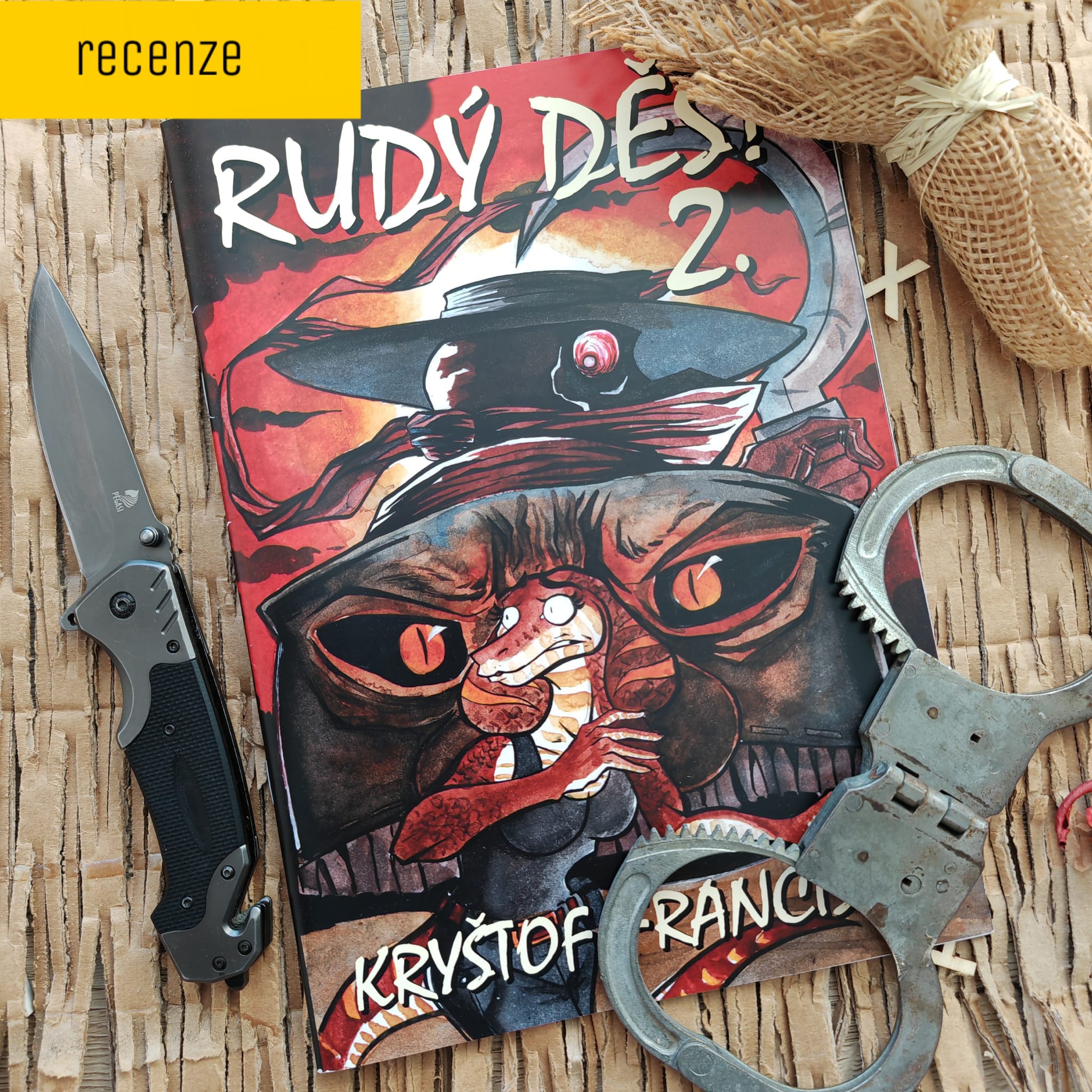 Recenze na originální komiks „Rudý děs 2"