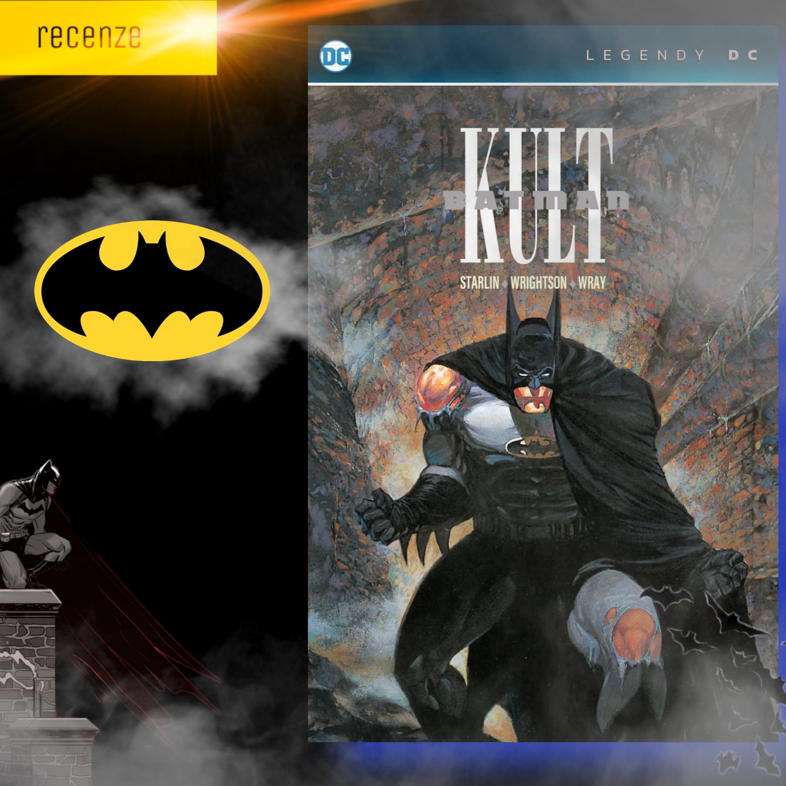 Recenze na kultovní komiks „Batman Kult"